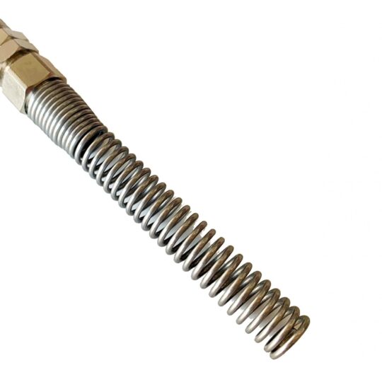 Racord 1/4'' FE cu arc inox pentru furtune spiralate din poliuretan 8x5 mm