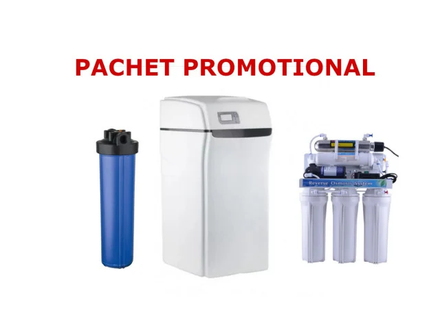 Pachet dedurizare Karetech KT SOFT 25 cu Filtru BB 20 si Filtru Cintropur NW 25