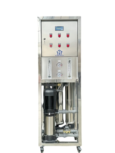 Osmoza inversa industriala 750 l/h 4500 GPD – Sistem profesional cu pompa inox