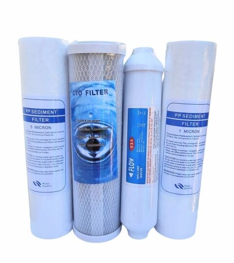 Set consumabile osmoza – 4 filtre pentru sistemele de osmoza inversa