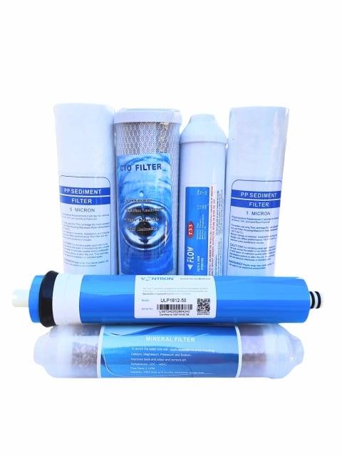 Set consumabile osmoza – 6 filtre cu membrana inclusa