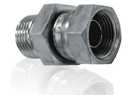 Niplu rotativ 3/8 FI-FE pentru instalatii pneumatice si hidraulice